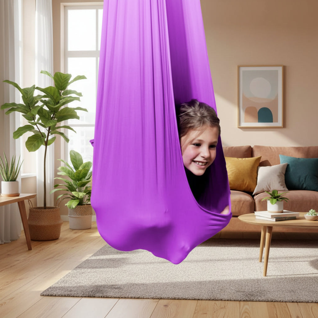 Altalena terapeutica ritmica SereniSwing — Design a dondolio costante per bambini