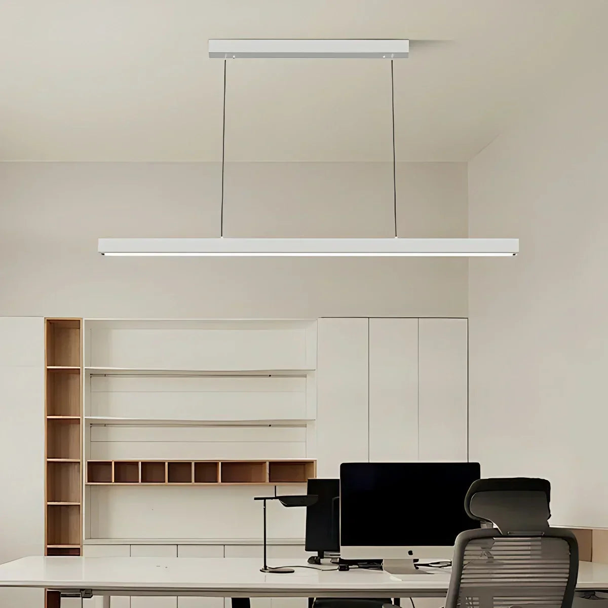 Moderne slanke hanglamp voor keukeneiland, eigentijdse armatuur | Ventumra