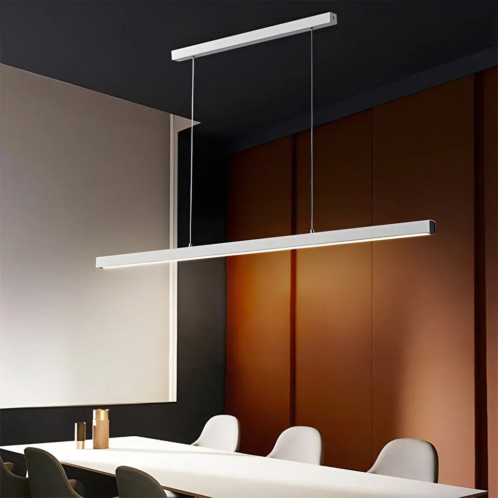 Moderne slanke hanglamp voor keukeneiland, eigentijdse armatuur | Ventumra