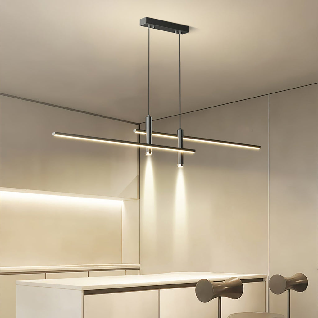 Prym Pendant Light Modern Linear Dining Room | ventumra