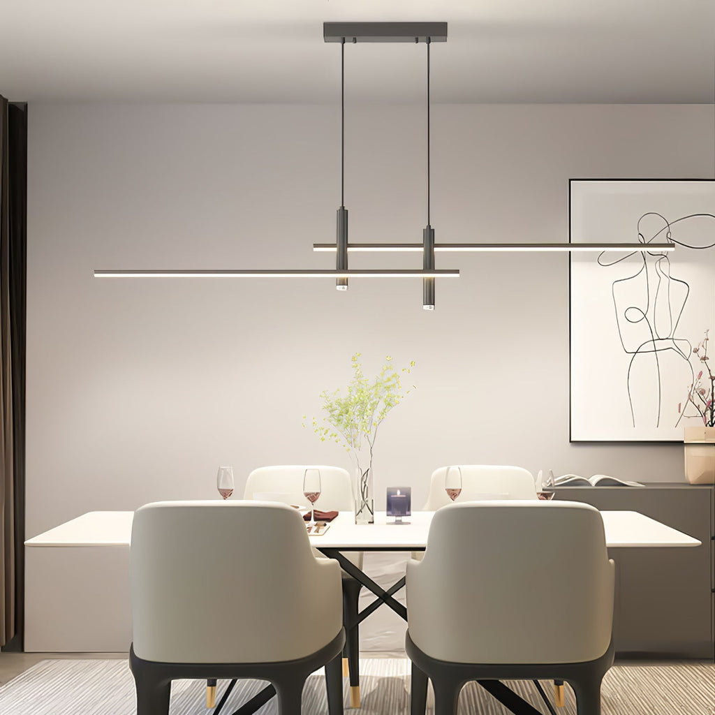 Prym Pendant Light Modern Linear Dining Room | ventumra