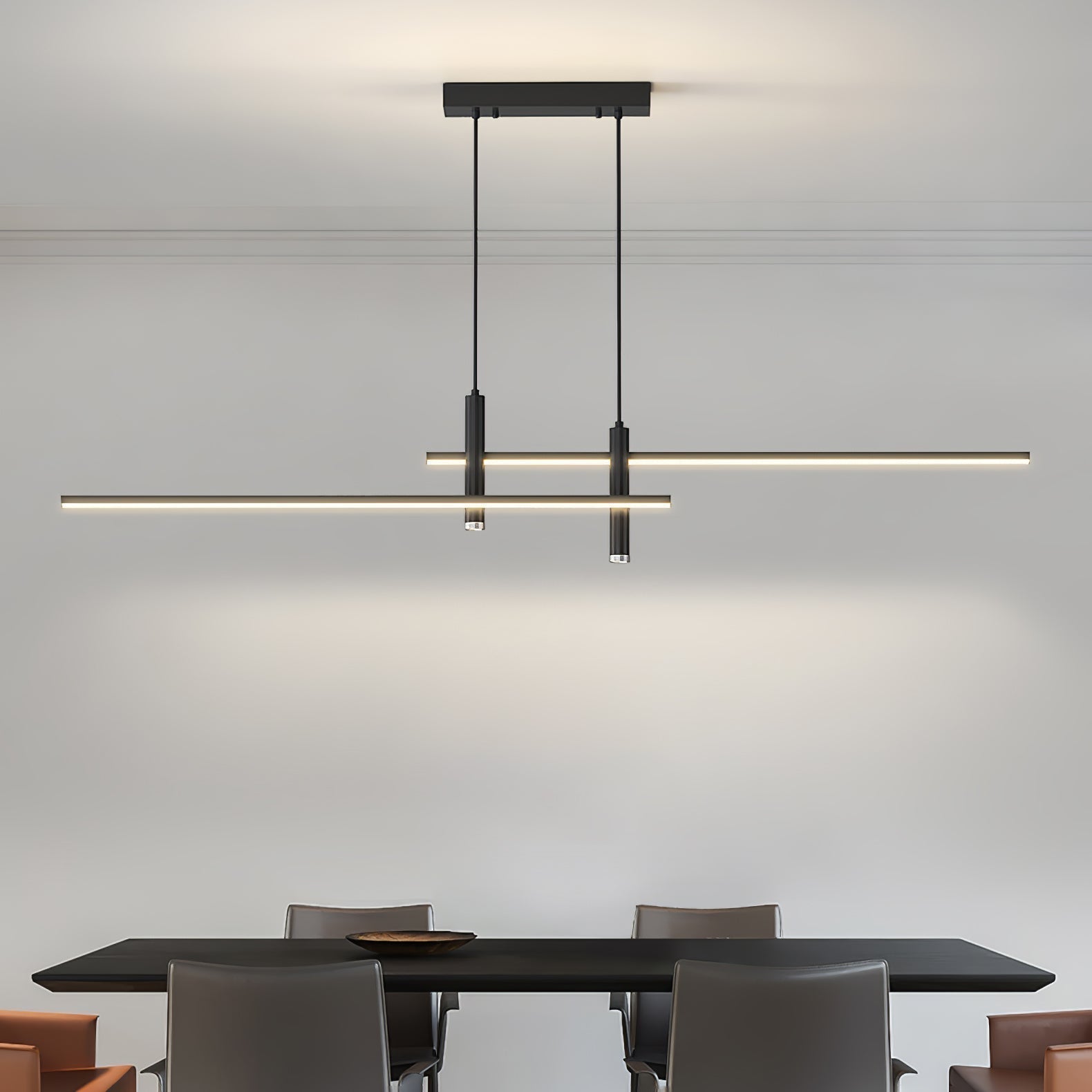Prym Pendant Light Modern Linear Dining Room | ventumra
