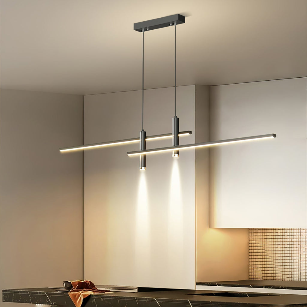 Prym Pendant Light Modern Linear Dining Room | ventumra
