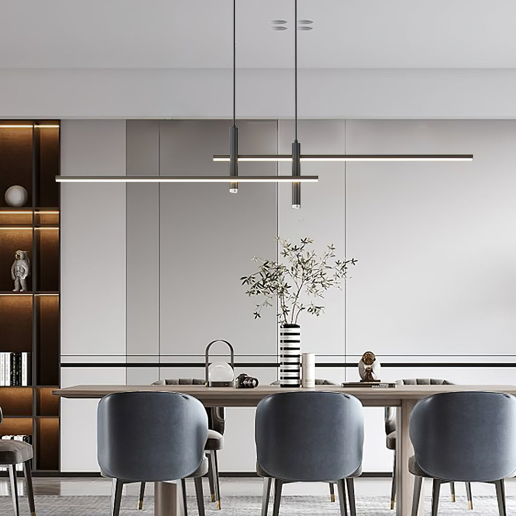Prym Pendant Light Modern Linear Dining Room | ventumra