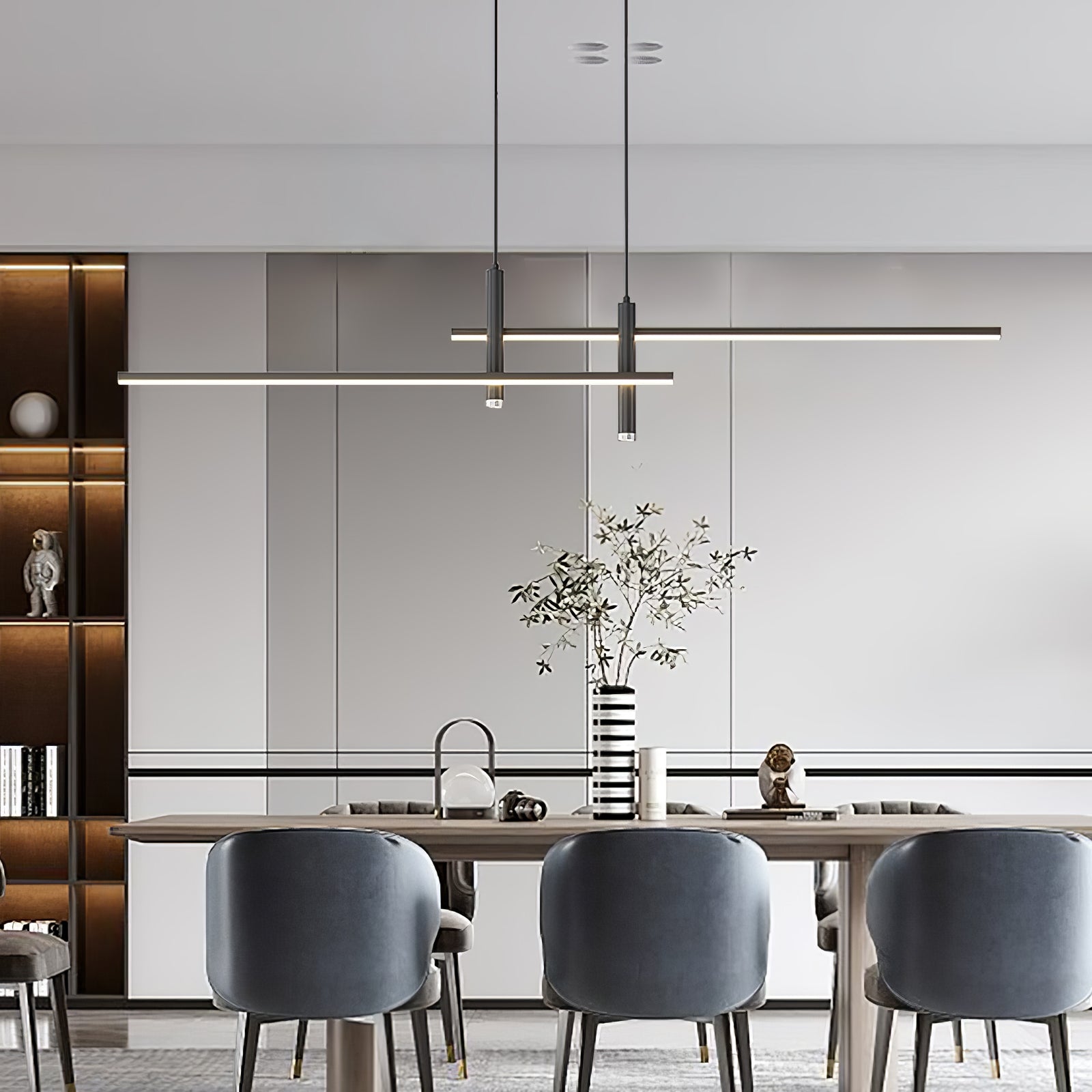 Prym Pendant Light Modern Linear Dining Room | ventumra