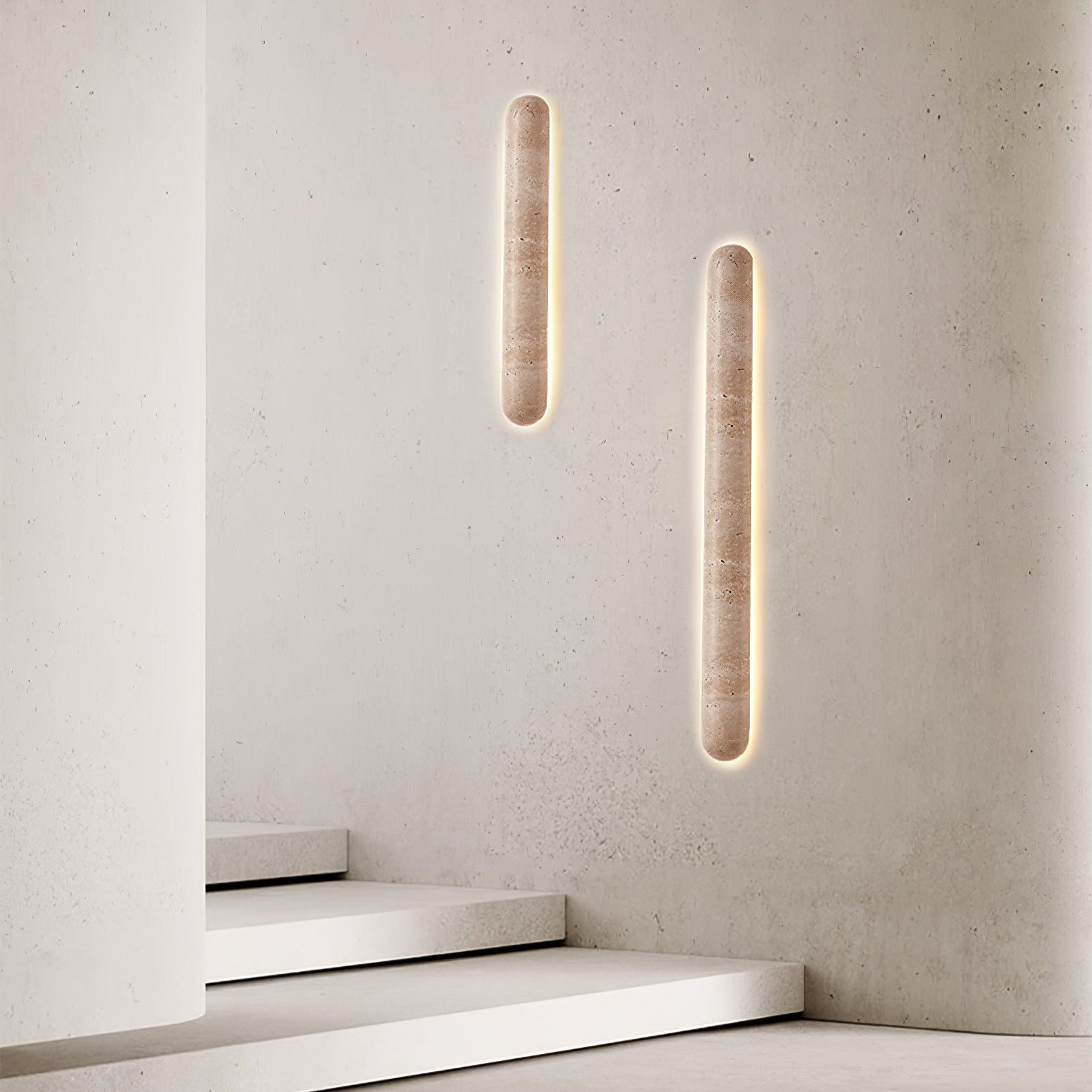 Syveniel Travertine Wall Light | ventumra