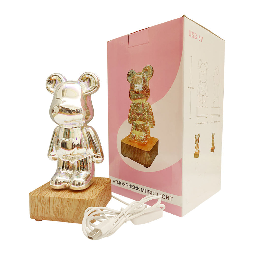 CuddleSpark Bear Glow Lamp for Kids' Rooms and Naps