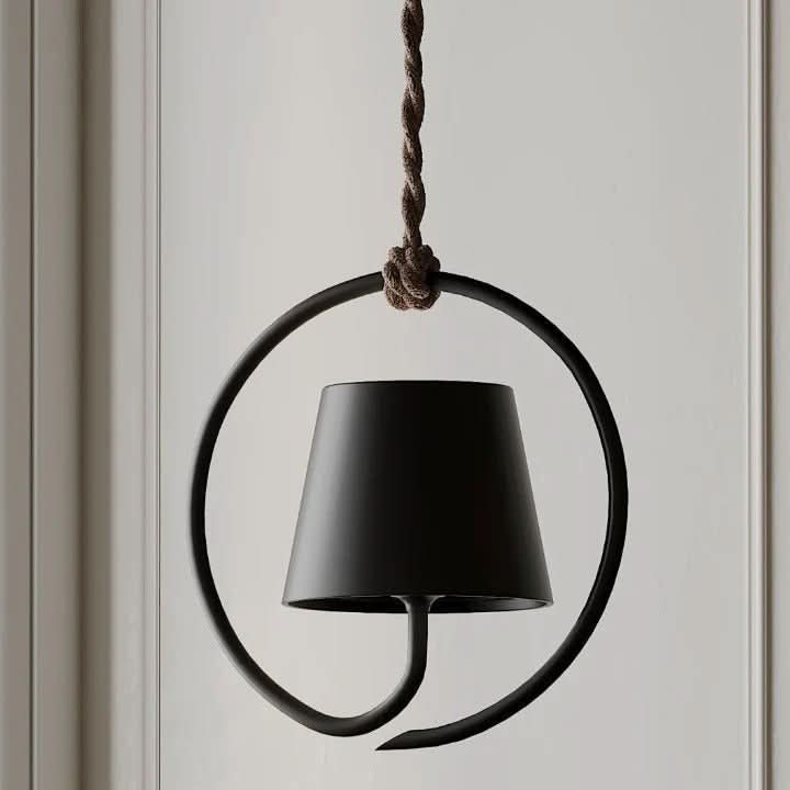 NovaGlow Rechargeable LED Pendant Light — Cordless Hanging Fixture