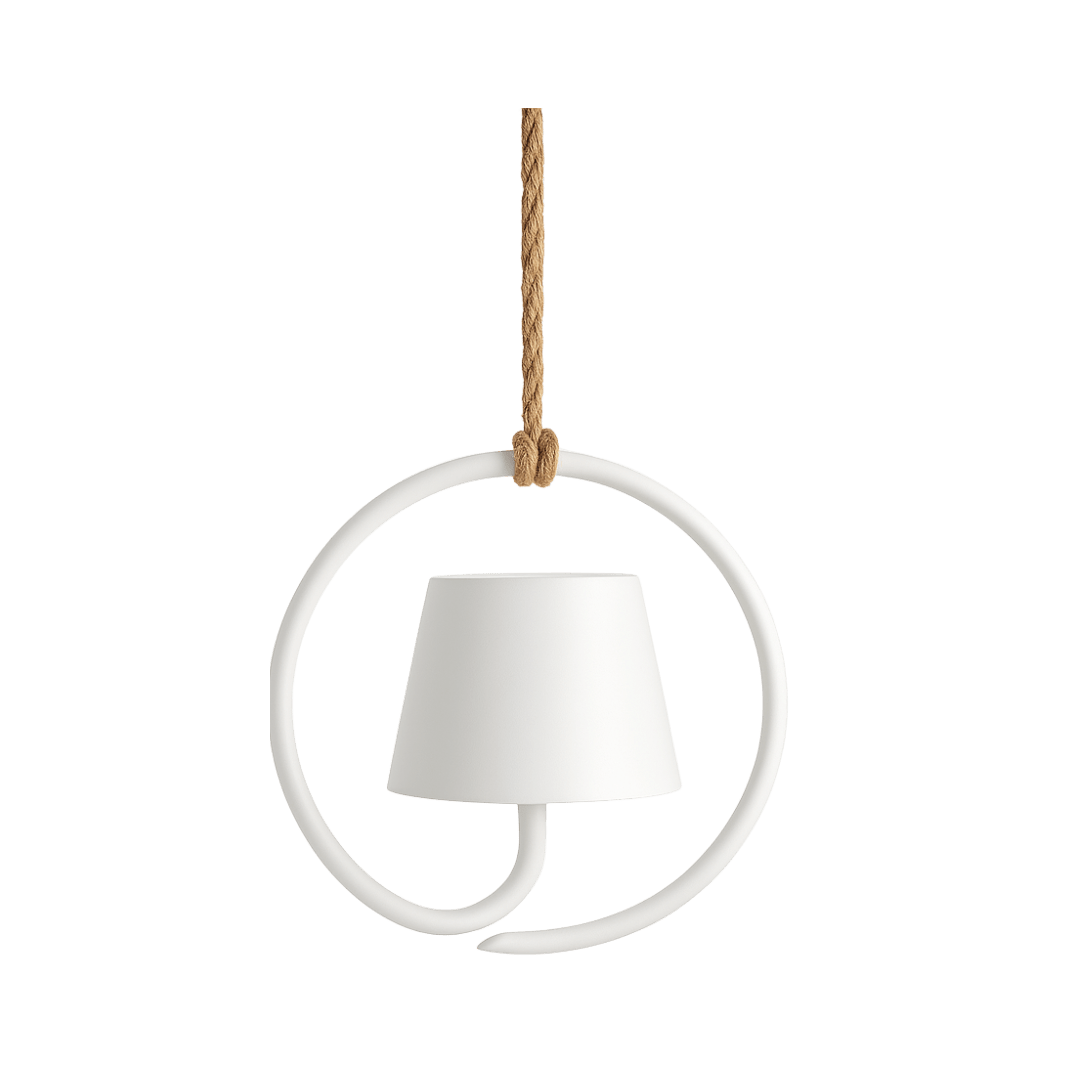 NovaGlow Rechargeable LED Pendant Light — Cordless Hanging Fixture