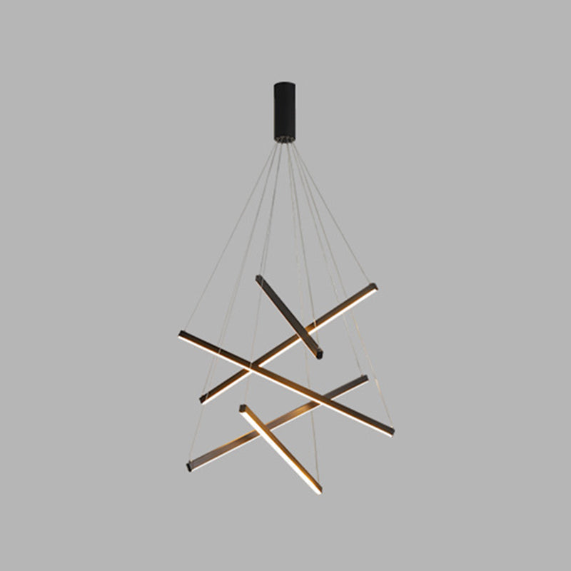 Lumenis Multi Level LED Pendant Light With Remote Dimmer