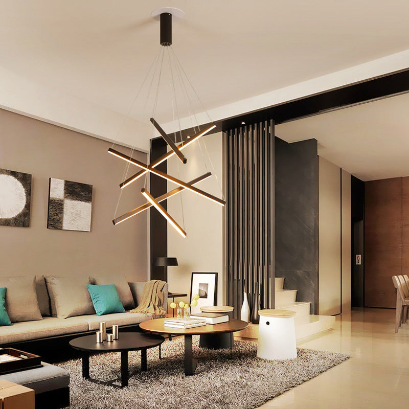Lumenis Multi Level LED Pendant Light With Remote Dimmer