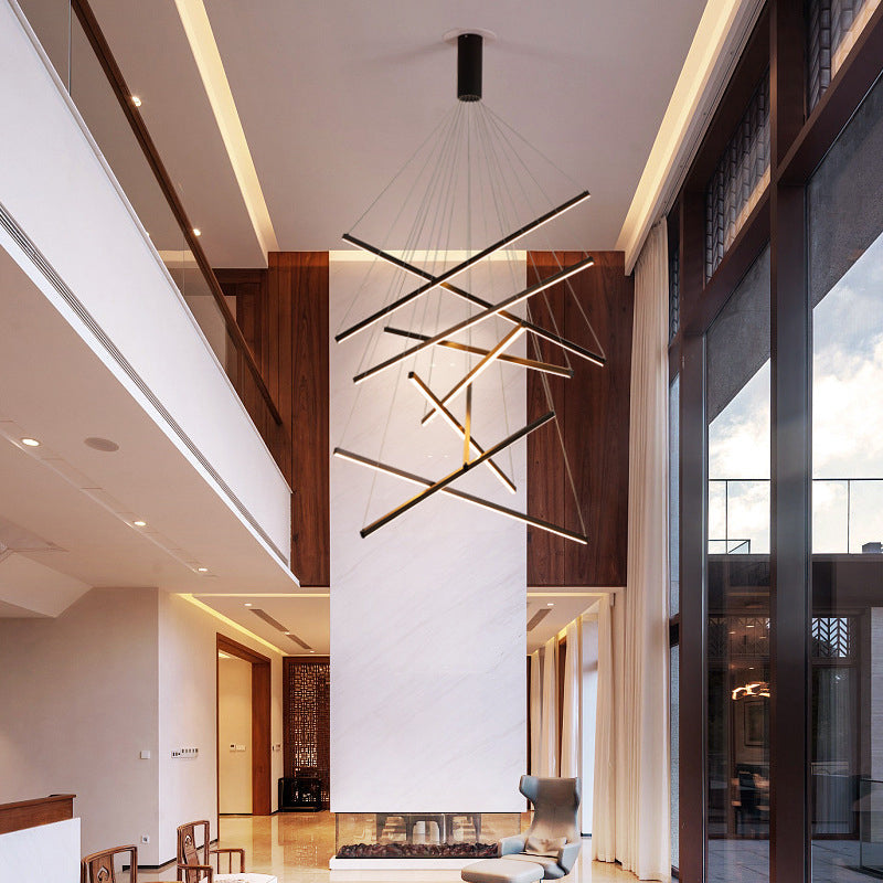 Lumenis Multi Level LED Pendant Light With Remote Dimmer