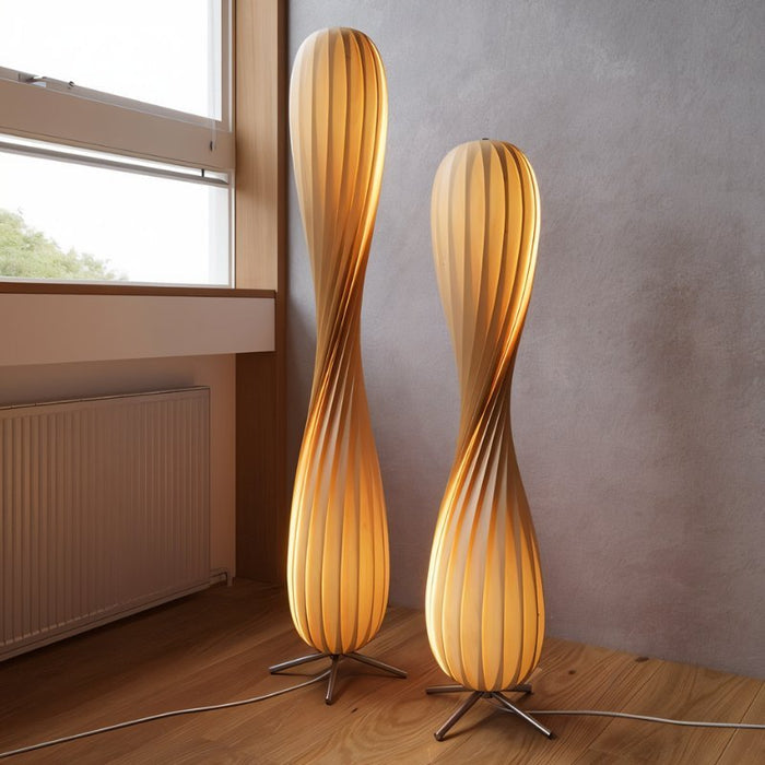 AetherGlow Floor Lamp With Soft LED Glow And Flickerless Light