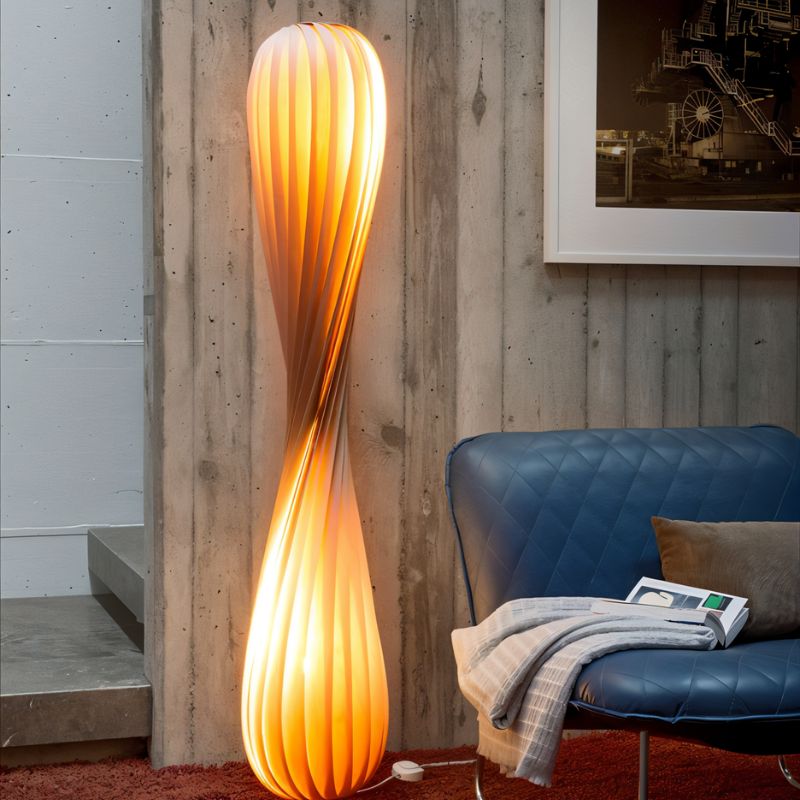 AetherGlow Floor Lamp With Soft LED Glow And Flickerless Light