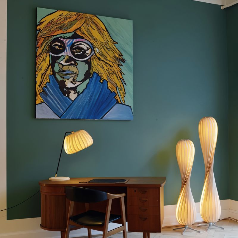 NovaLume Twist Floor Lamp With Soft Flickerless LED