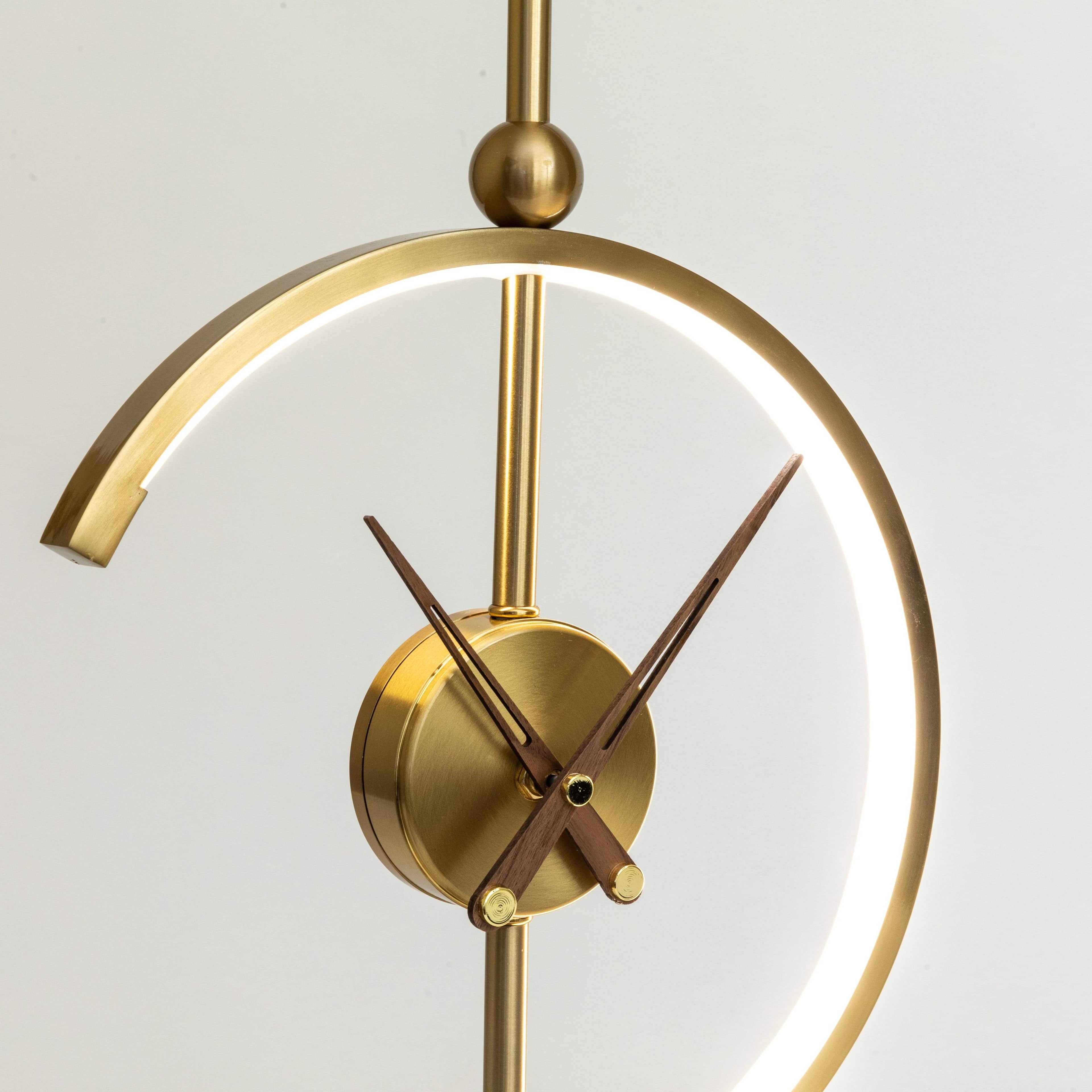 VeroLux Desk Clock Lamp With Built In Wireless Charging Pad