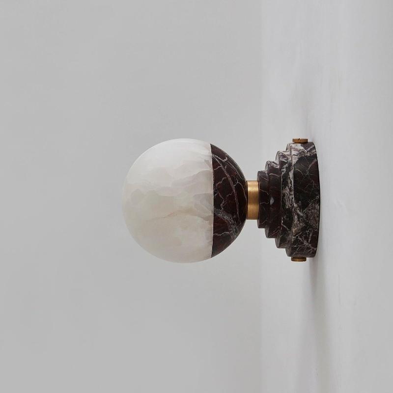 Art Deco Marble Wall Sconce | Ventumra