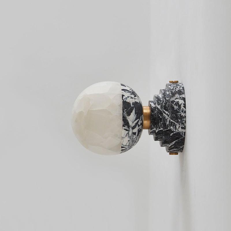 Art Deco Marble Wall Sconce | Ventumra