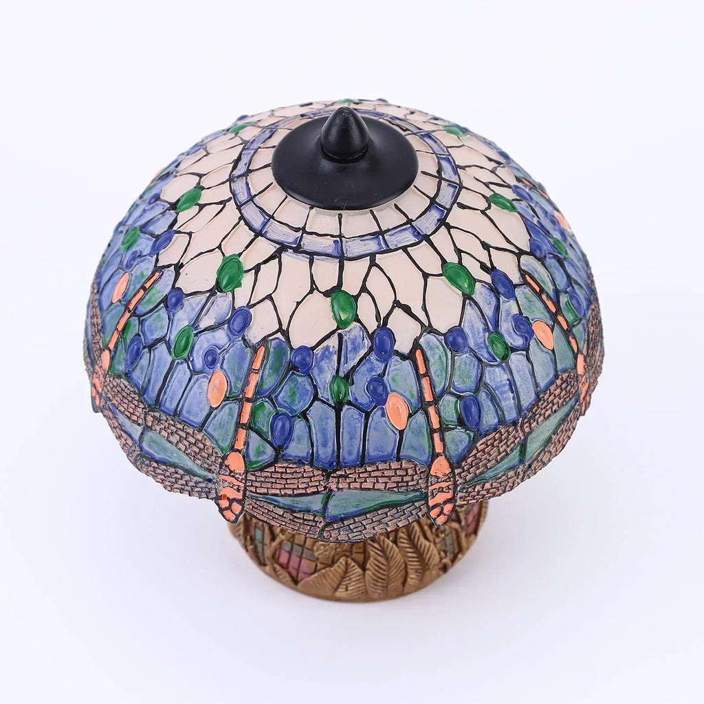 Aurelia Dragonfly Glass Table Lamp Art Nouveau Style