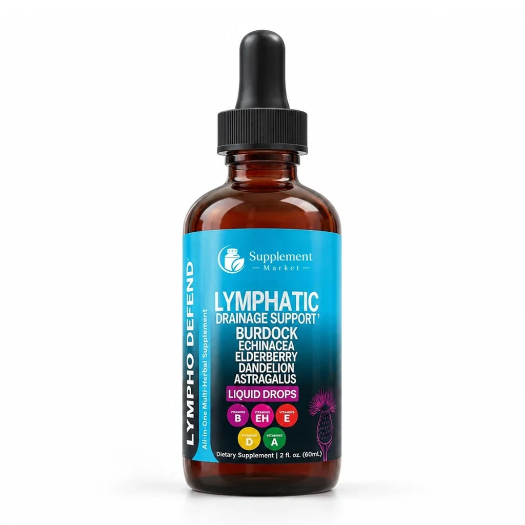 Lymphatic Drainage Support Liquid Drops: Fluid Balance & Immune Defense