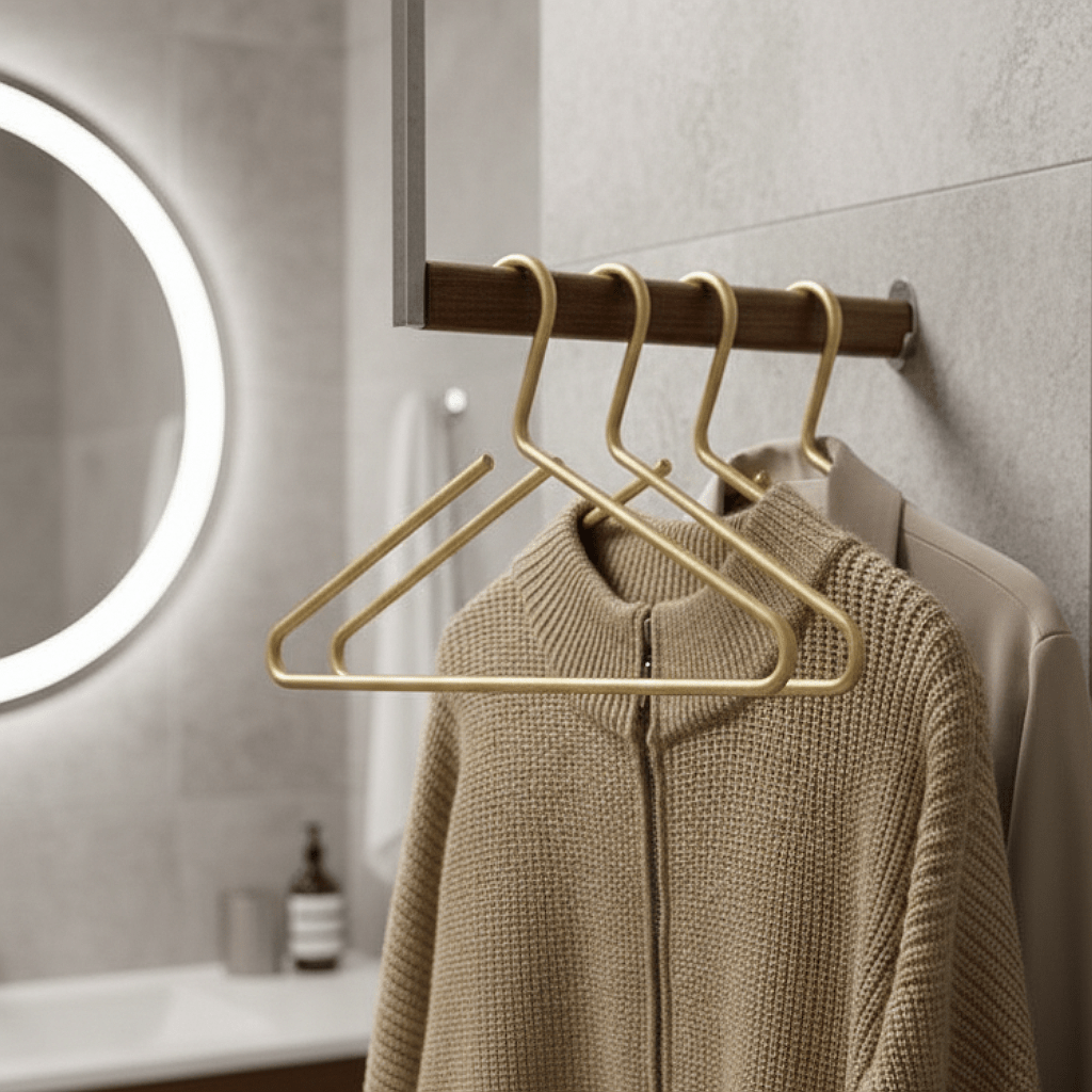 LustraHanger Elegant Gold and Silver Slim Profile Hanger Set