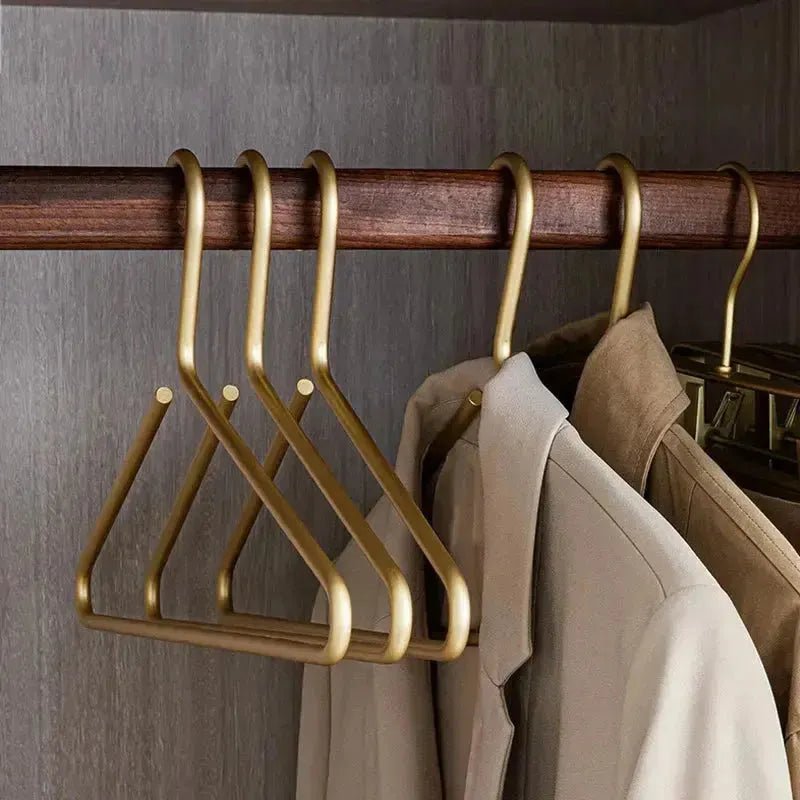 LustraHanger Elegant Gold and Silver Slim Profile Hanger Set