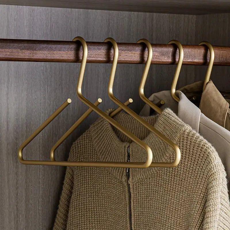 LustraHanger Elegant Gold and Silver Slim Profile Hanger Set