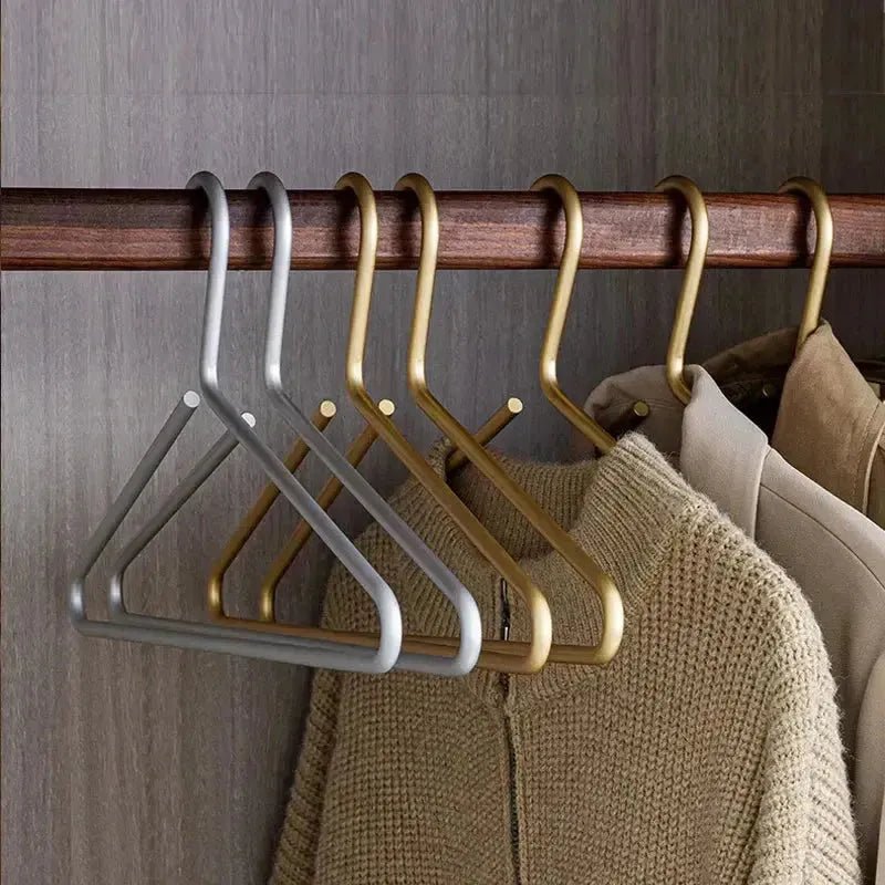 LustraHanger Elegant Gold and Silver Slim Profile Hanger Set