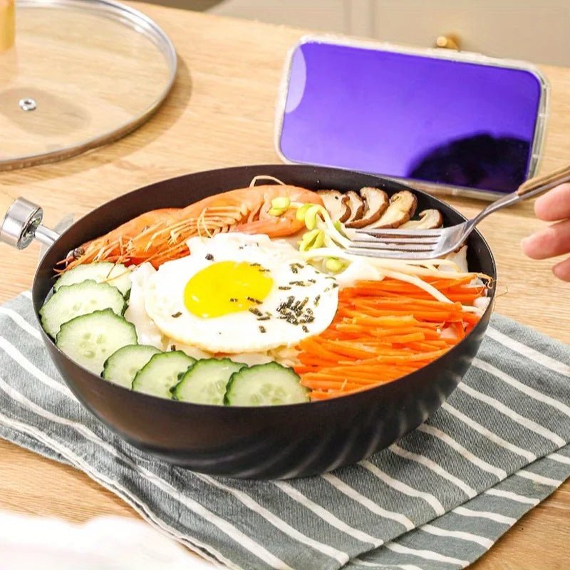 CulinaCore mini serpenyő tapadásmentes bevonattal, kompakt méret, egyenletes hőeloszlás