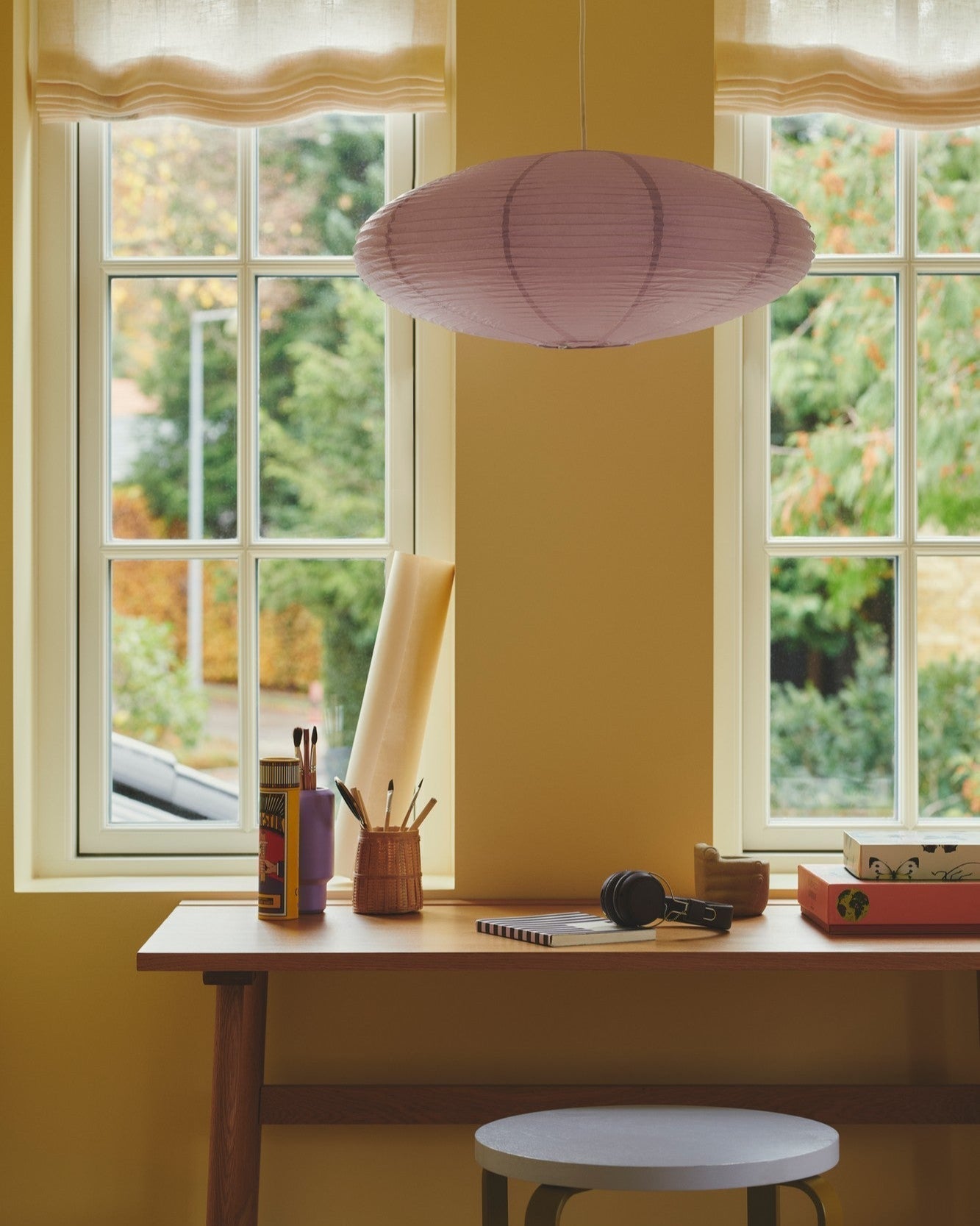NovaLume 60 Easy Fit Rice Paper Lampshade Soft Light