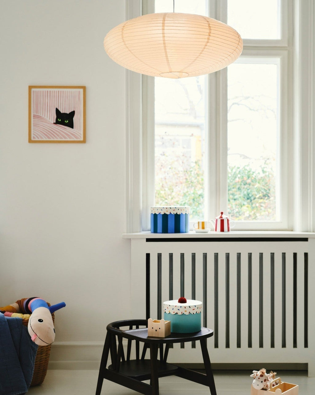 NovaLume 60 Easy Fit Rice Paper Lampshade Soft Light