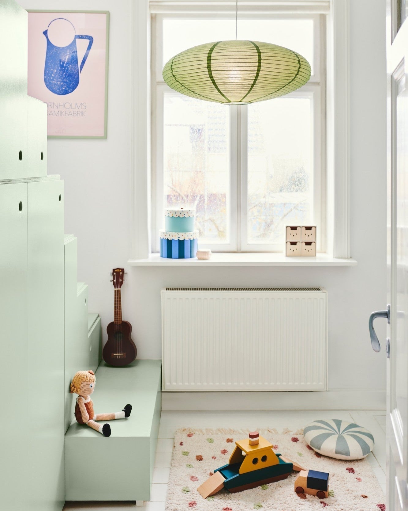 NovaLume 60 Easy Fit Rice Paper Lampshade Soft Light