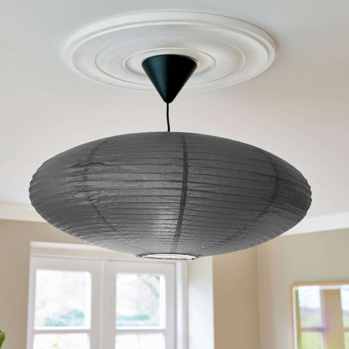 NovaLume 60 Easy Fit Rice Paper Lampshade Soft Light
