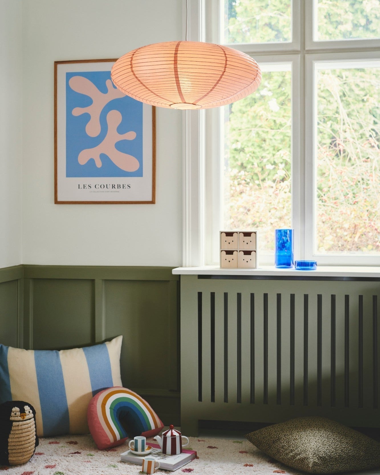 NovaLume 60 Easy Fit Rice Paper Lampshade Soft Light