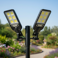 SolarLux 600 Outdoor LED Spotlight — Integrated Motion Sensor Module
