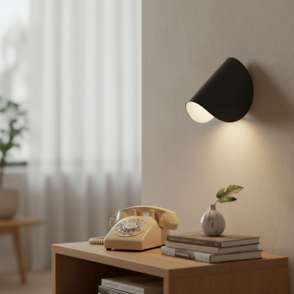 SpinFlex Rotatable Wall Light — Hanging Suspension Chain, Fully Tilting Head