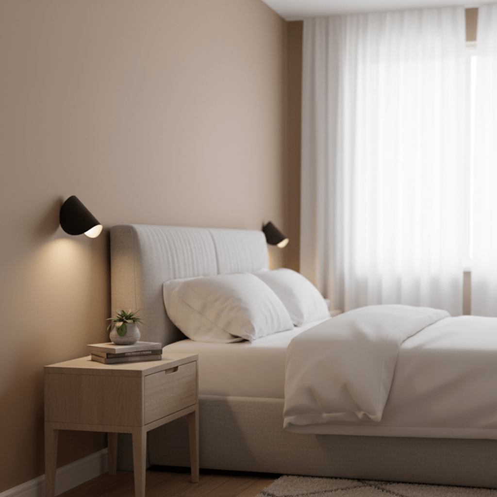 SpinFlex Rotatable Wall Light — Hanging Suspension Chain, Fully Tilting Head