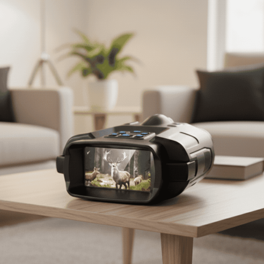 LumaScout 4K-Nachtsichtfernglas — 8-facher Zoom, UHD-Bildsensor