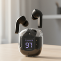 Căști intraauriculare AeroPulse — sunet wireless Bluetooth 5.3, comenzi tactile, sunet excepțional