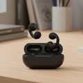 Auriculares inalámbricos de conducción ósea NovaSonic — configuración de oído abierto, audio claro de alta fidelidad, respuesta de graves ajustada