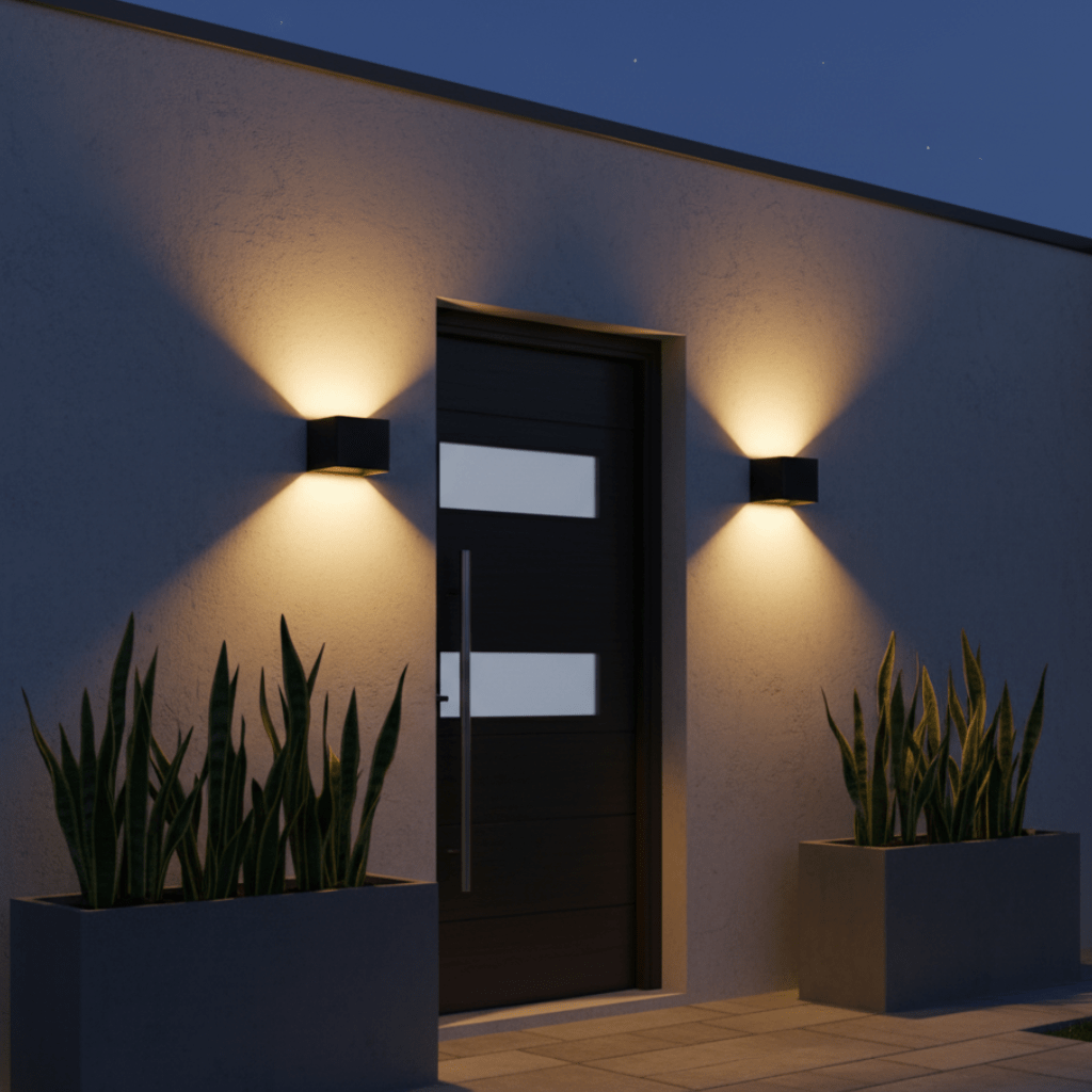 LuminaWall Wireless LED Wall Light — 4000 mAh Battery, Integrated Motion Sensor