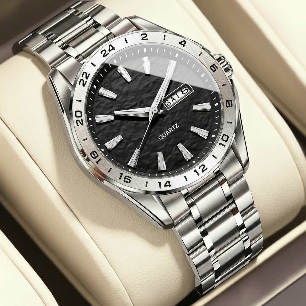 Aurexion Men's Sports Watch — Luminous Dial & Hands