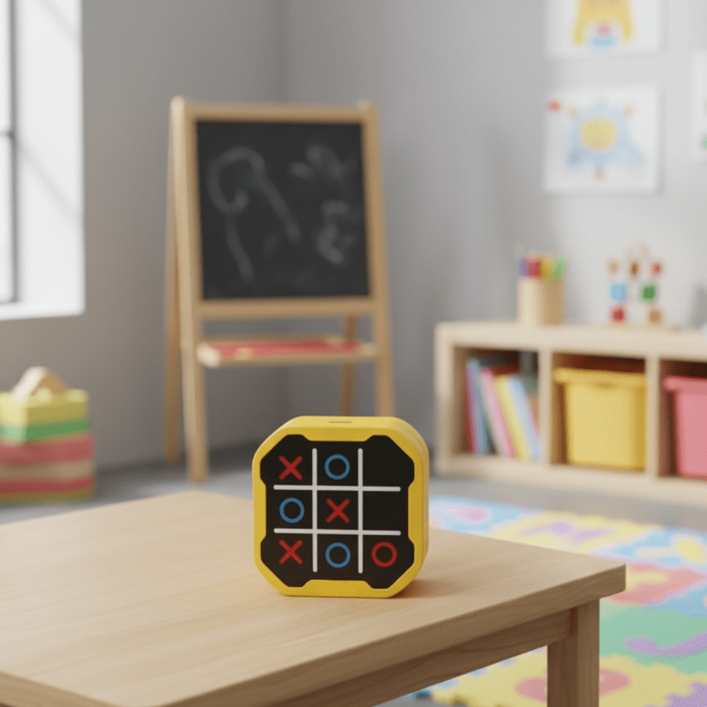 JoyTac Family Tic Tac Game — Modern Design, Updated Strategy Rules