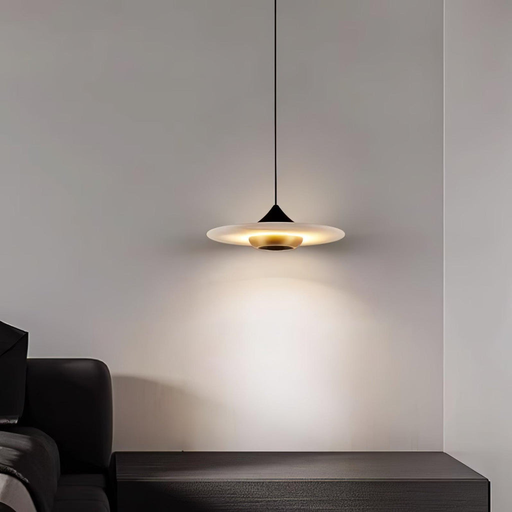 Solara Marble Pendant Light With Integrated LED Lighting
