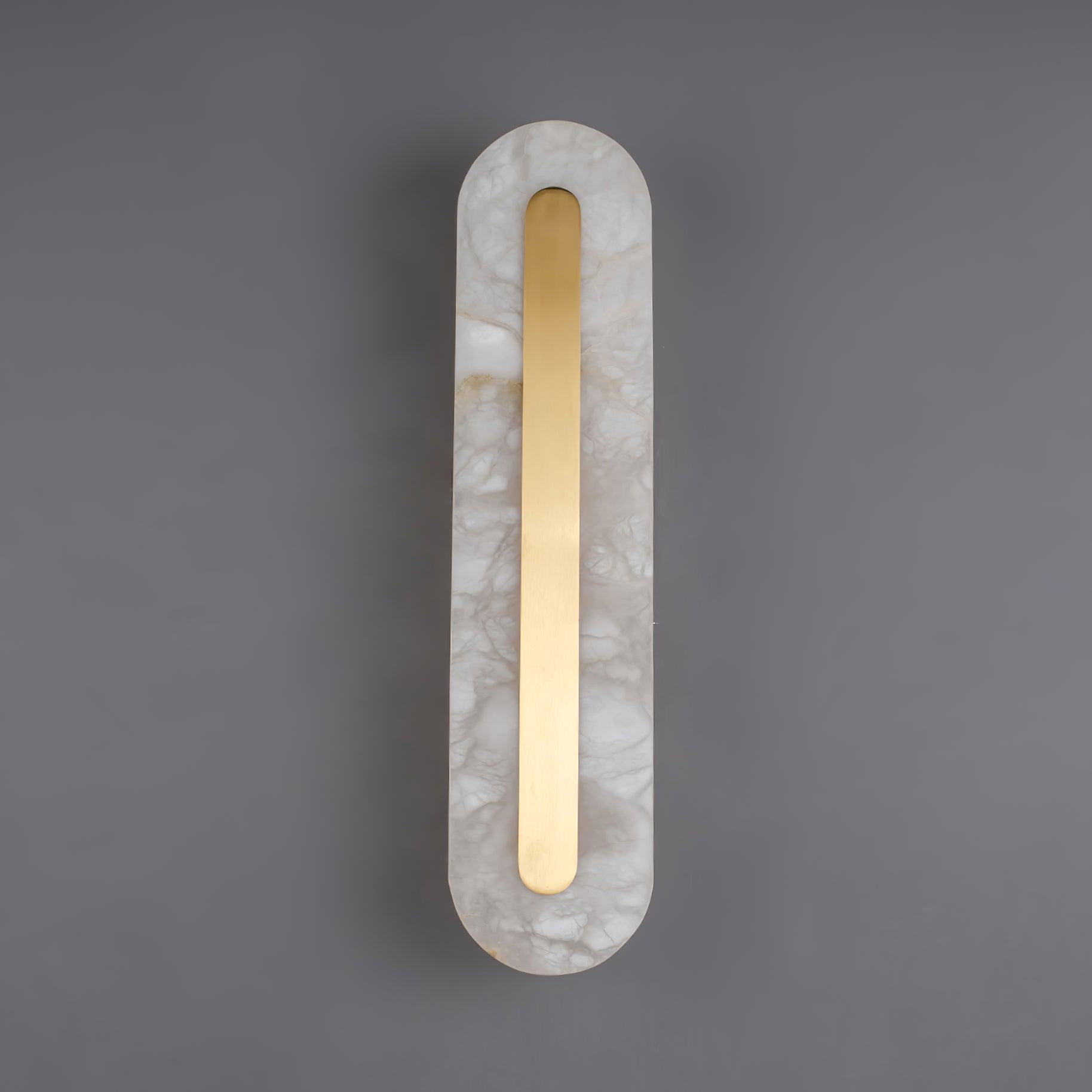 Hurn Alabaster Rounded Wall Lamp | ventumra