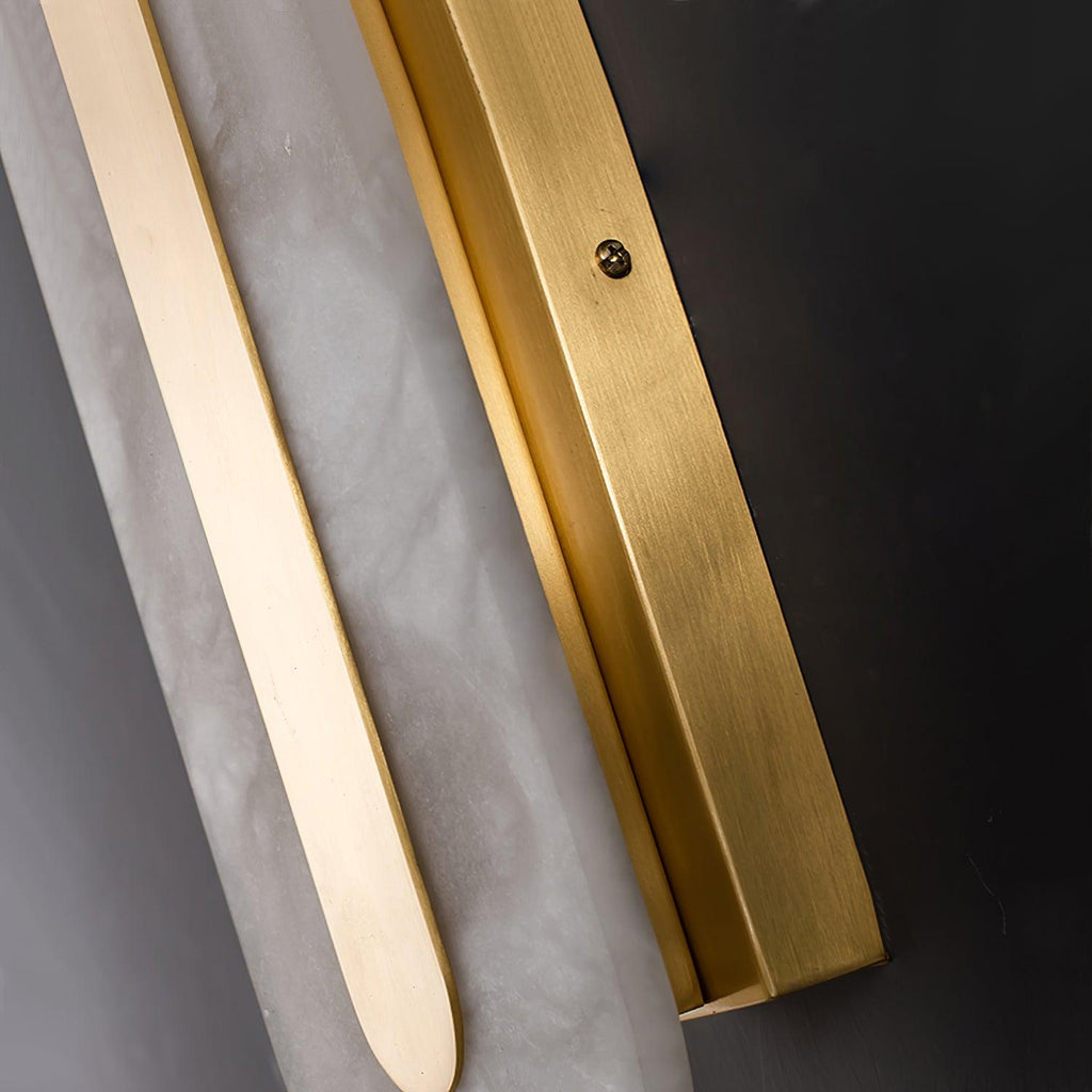 Hurn Alabaster Rounded Wall Lamp | ventumra