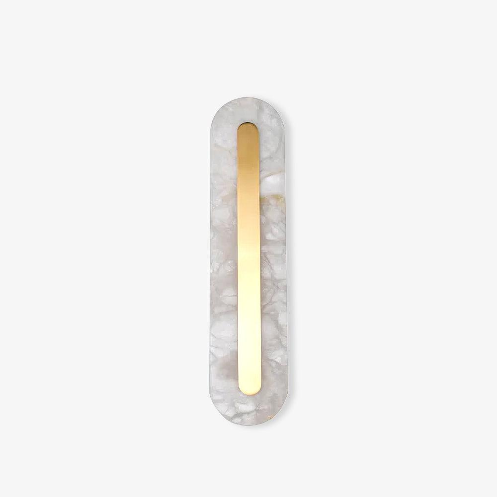 Hurn Alabaster Rounded Wall Lamp | ventumra