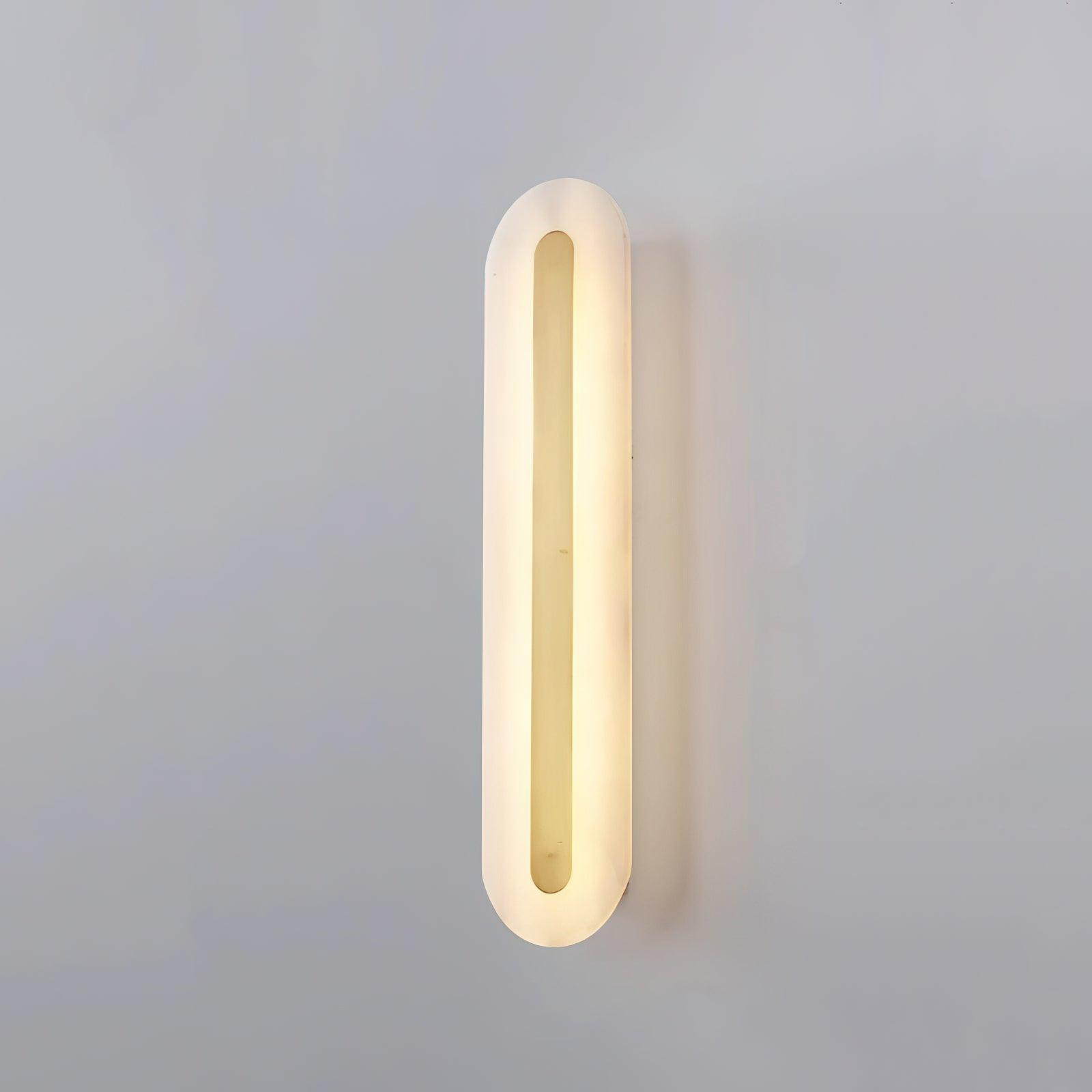 Hurn Alabaster Rounded Wall Lamp | ventumra