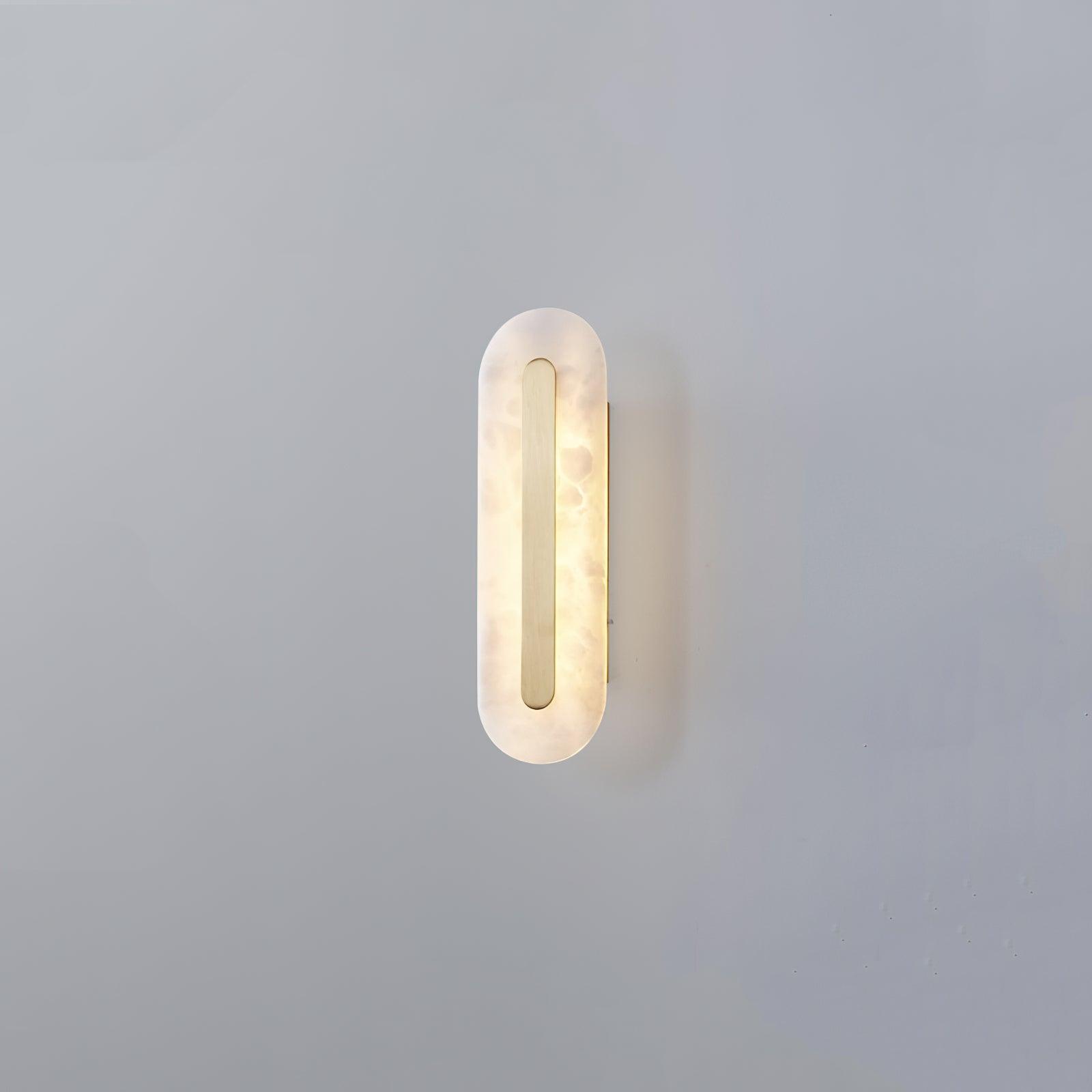 Hurn Alabaster Rounded Wall Lamp | ventumra