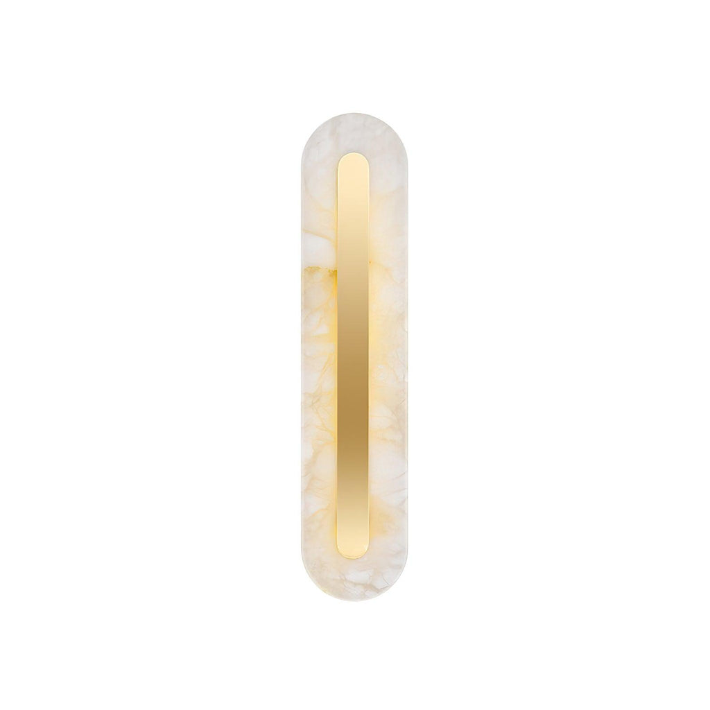 Hurn Alabaster Rounded Wall Lamp | ventumra